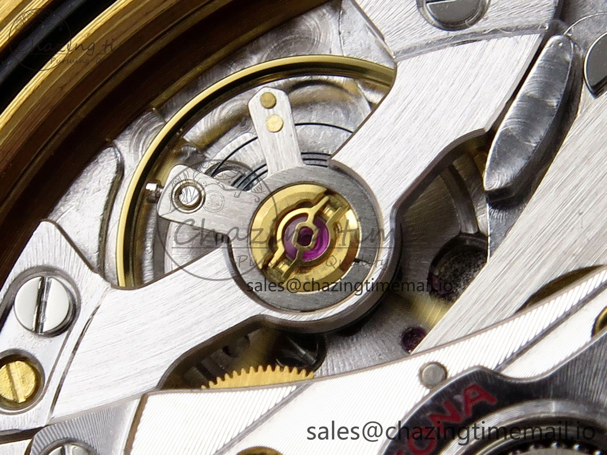 Original Daytona 126518 YG VSF 1:1 Best Edition 904L Steel YG Dial on Oysterflex Strap SH 856