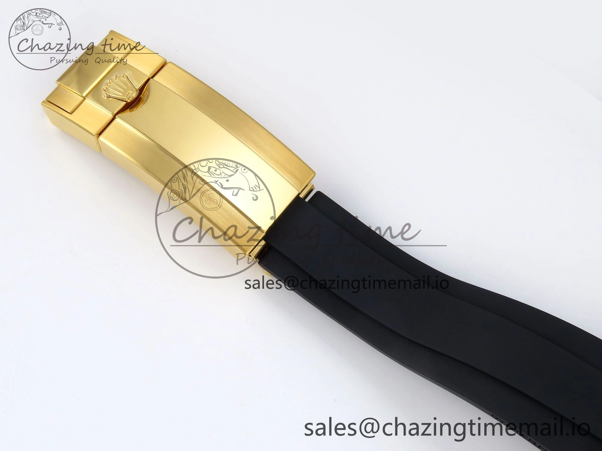 Original Daytona 126518 YG VSF 1:1 Best Edition 904L Steel YG Dial on Oysterflex Strap SH 856