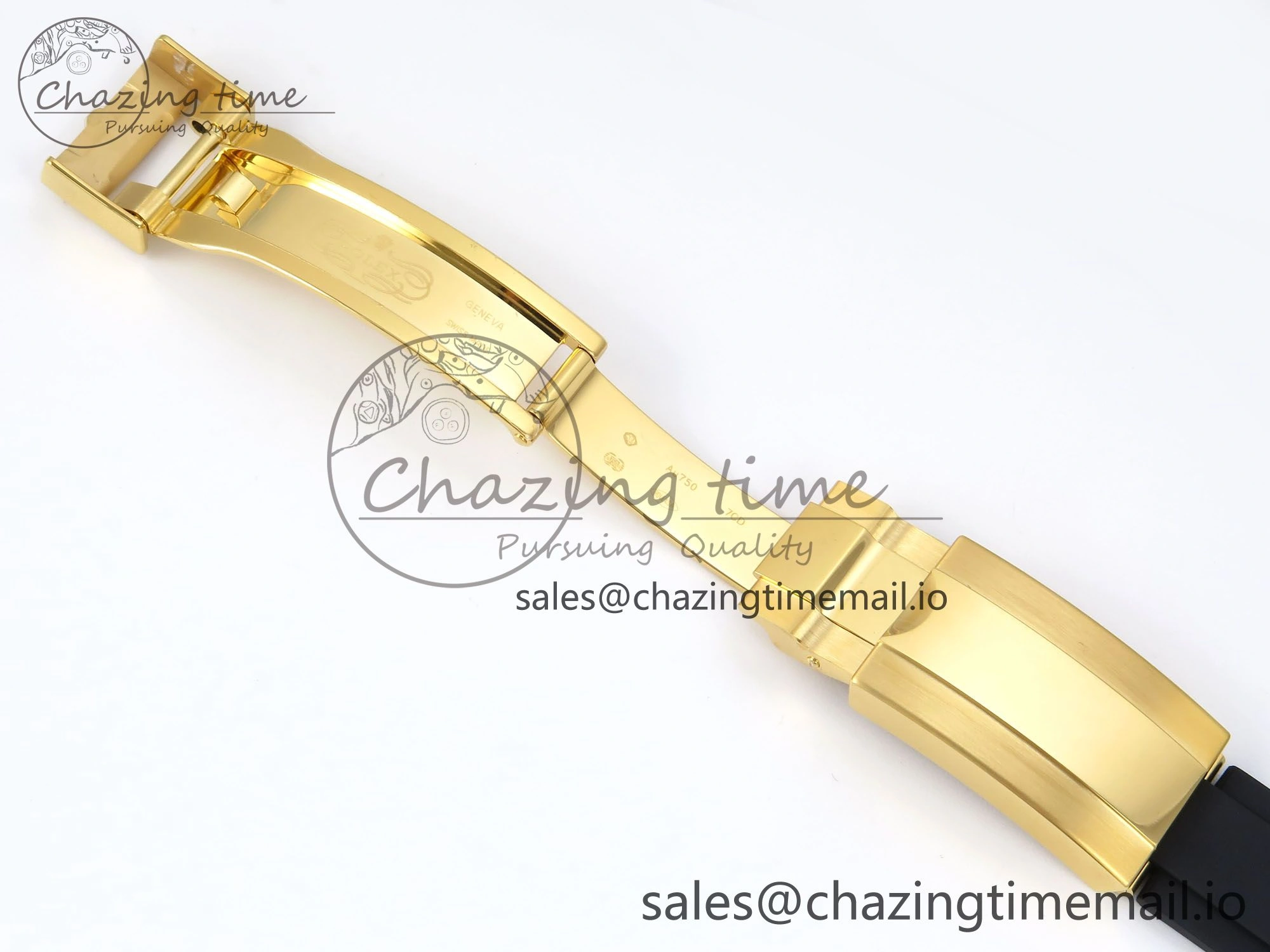 Original Daytona 126518 YG VSF 1:1 Best Edition 904L Steel YG Dial on Oysterflex Strap SH 856