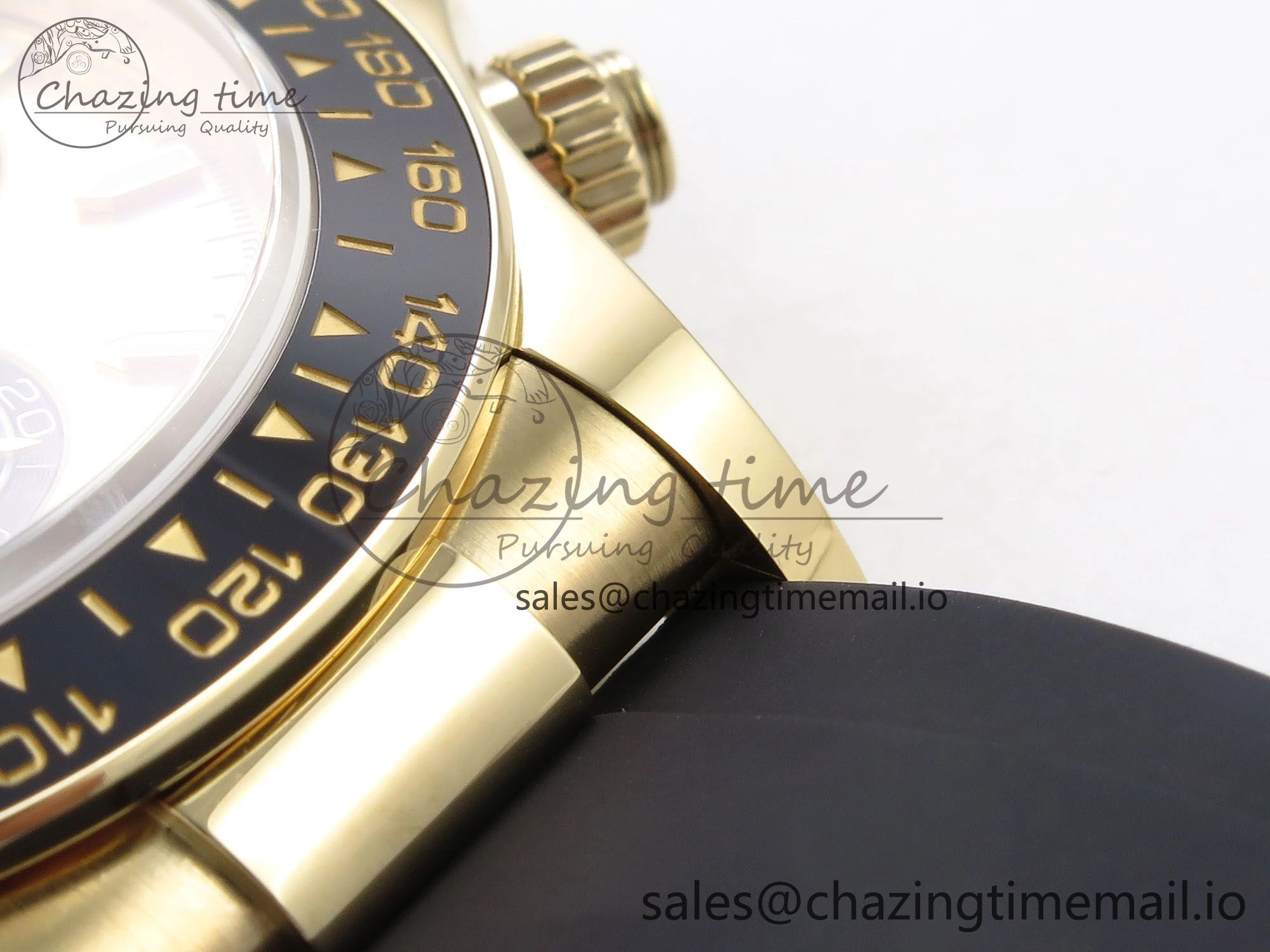 EasyCare Daytona 126518LN APF 1:1 Best Edition 904L Steel YG Dial on Black Rubber Strap DD 1116