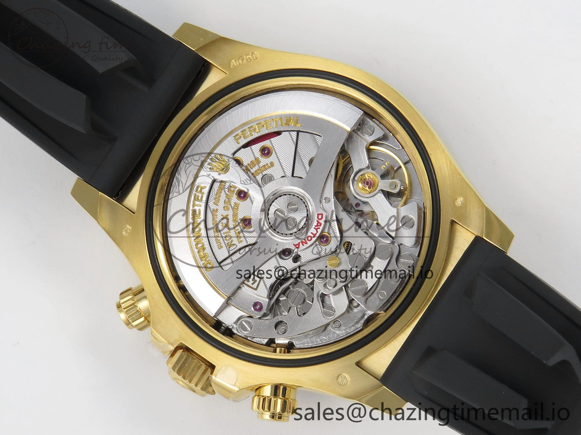 Supportive Daytona 126518LN THBF 1:1 Best Edition YG Black Dial on Oysterflex Strap SH 221