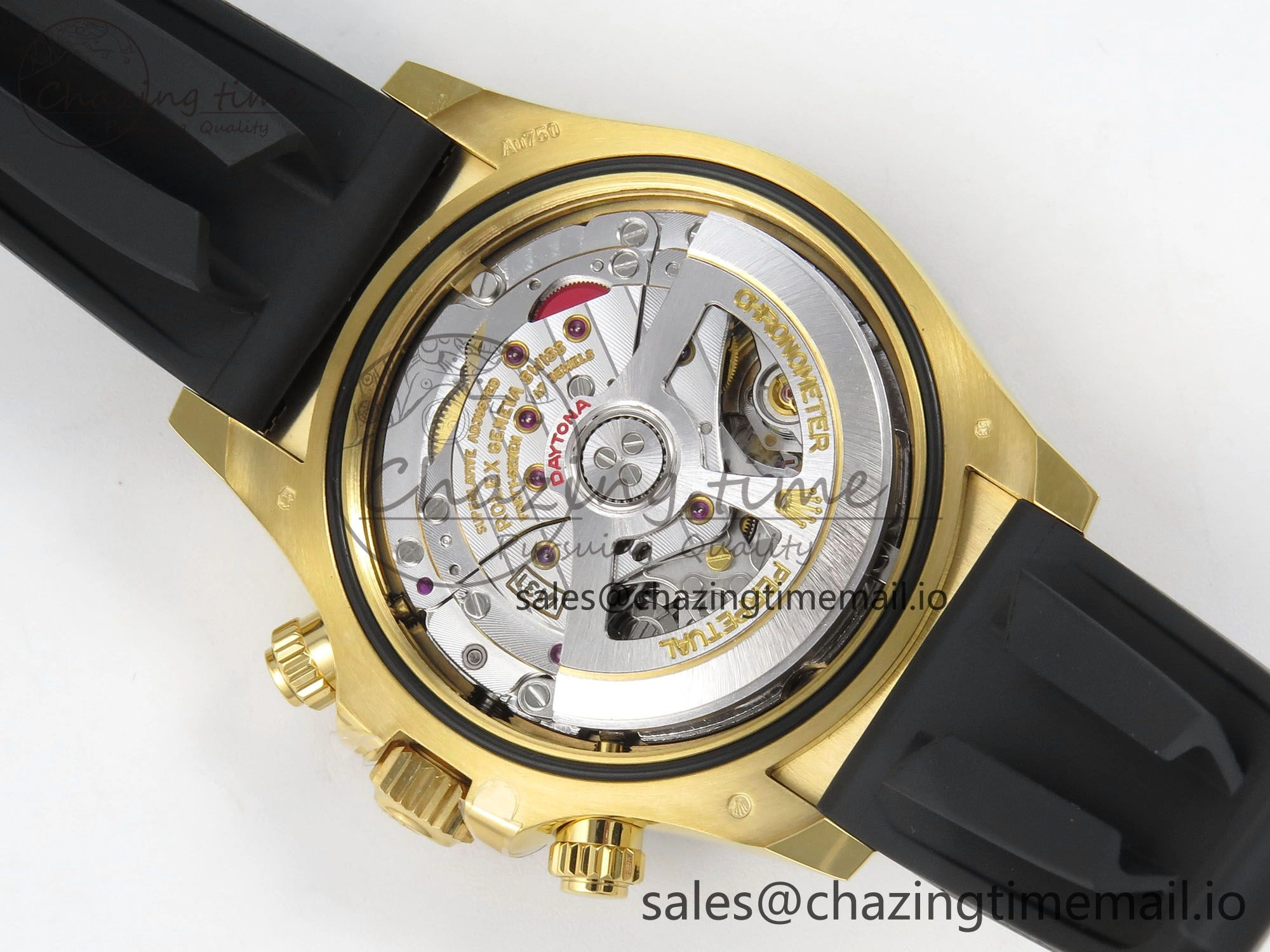 Supportive Daytona 126518LN THBF 1:1 Best Edition YG Black Dial on Oysterflex Strap SH 221