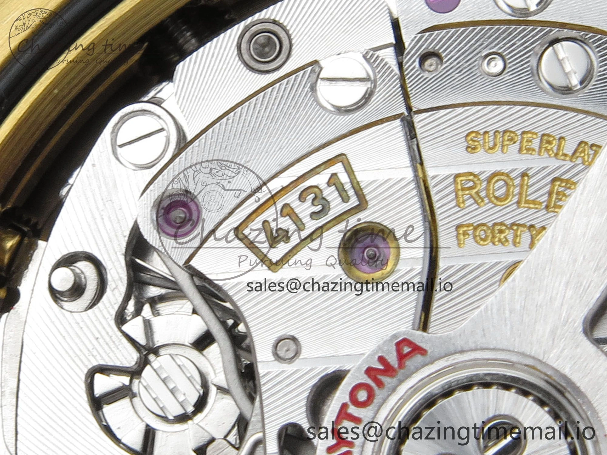 Supportive Daytona 126518LN THBF 1:1 Best Edition YG Black Dial on Oysterflex Strap SH 221