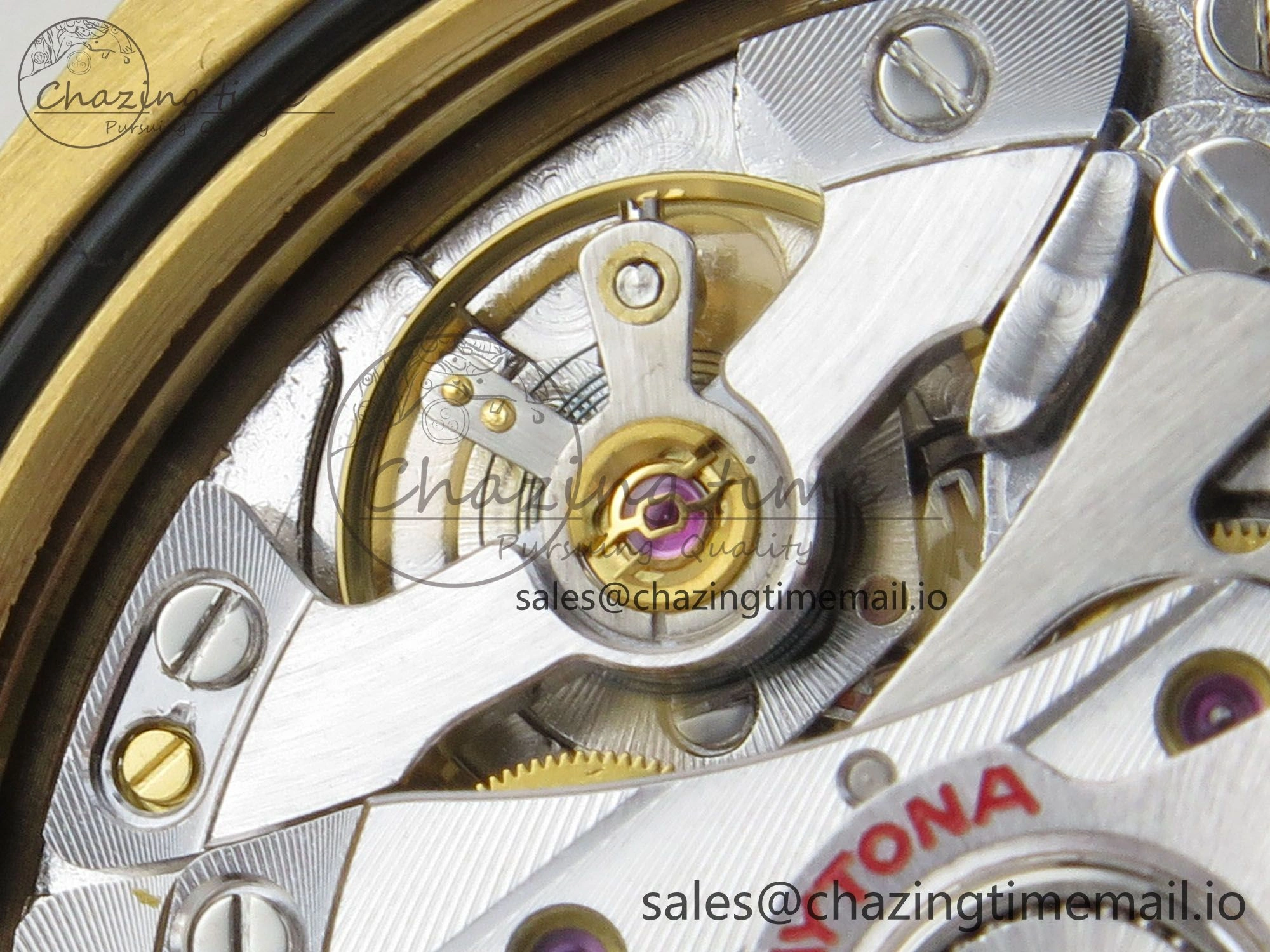 Supportive Daytona 126518LN THBF 1:1 Best Edition YG Black Dial on Oysterflex Strap SH 221