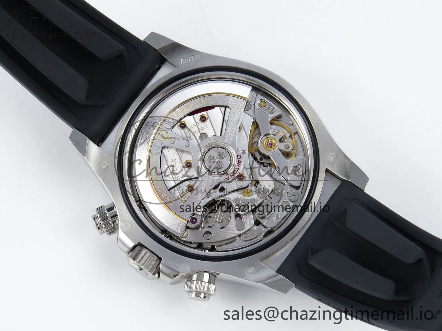 Daytona 126519 Clean 1:1 Best Edition Black Dial on Oysterflex Rubber Strap SH Packable 756