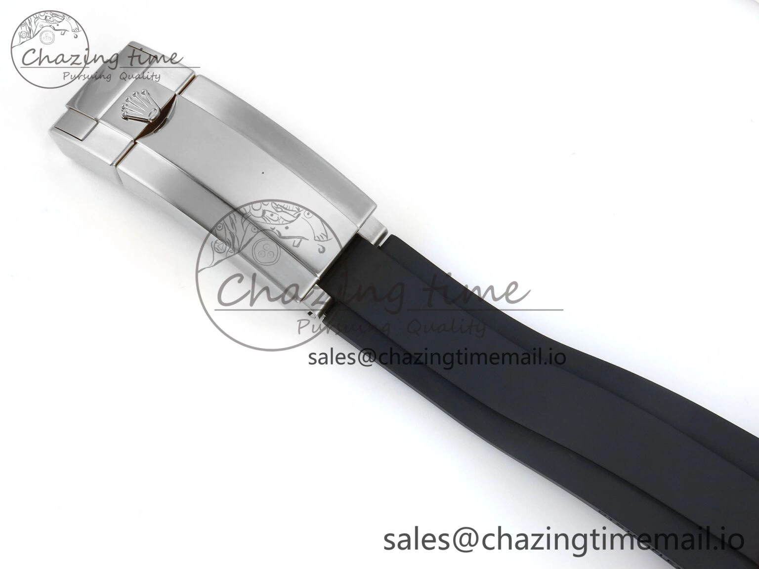 Daytona 126519 Clean 1:1 Best Edition Black Dial on Oysterflex Rubber Strap SH Packable 756