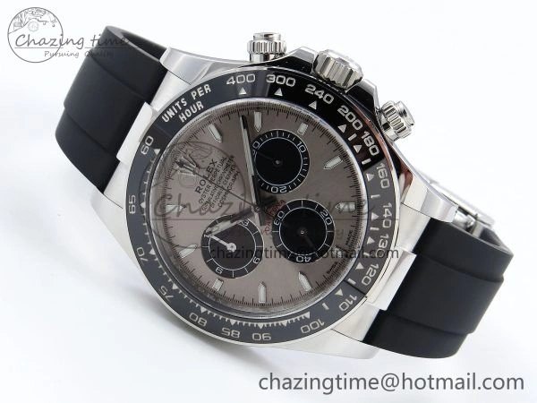 Daytona 126519 Clean 1:1 Best Edition Grey Dial on Oysterflex Rubber Strap DD Trendy 226