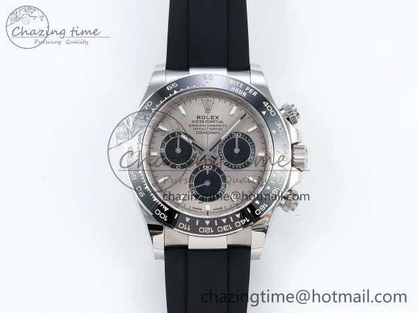 Daytona 126519 Clean 1:1 Best Edition Grey Dial on Oysterflex Rubber Strap DD Trendy 226