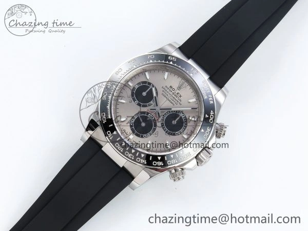 Daytona 126519 Clean 1:1 Best Edition Grey Dial on Oysterflex Rubber Strap DD Trendy 226
