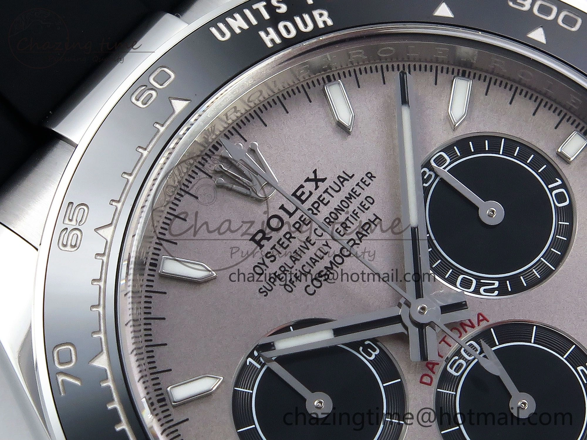 Daytona 126519 Clean 1:1 Best Edition Grey Dial on Oysterflex Rubber Strap DD Trendy 226