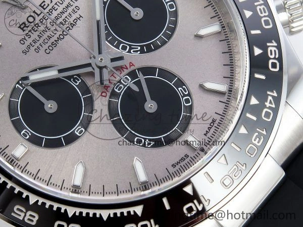 Daytona 126519 Clean 1:1 Best Edition Grey Dial on Oysterflex Rubber Strap DD Trendy 226