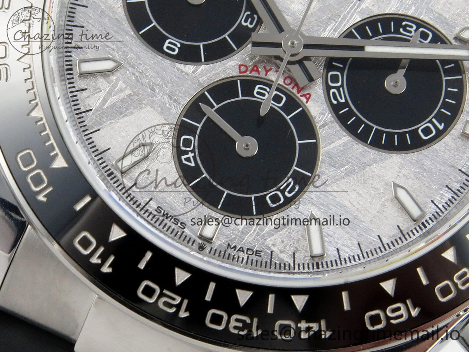 Contemporary Daytona 126519 Gain Weight SWF 1:1 Best Edition Meteorite Dial Sticks Markers on Oysterflex Strap SH 10823