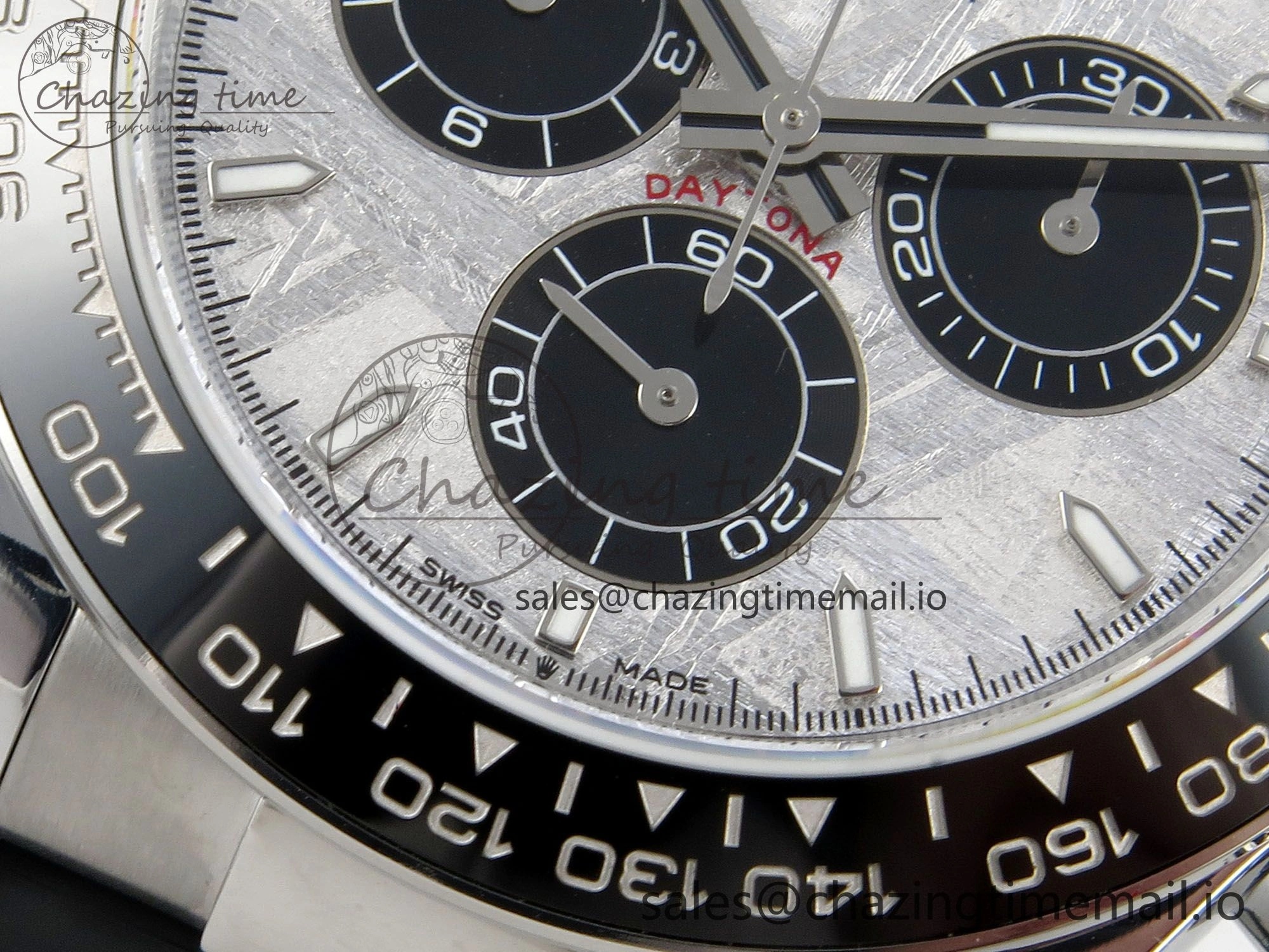 Contemporary Daytona 126519 Gain Weight SWF 1:1 Best Edition Meteorite Dial Sticks Markers on Oysterflex Strap SH 10823