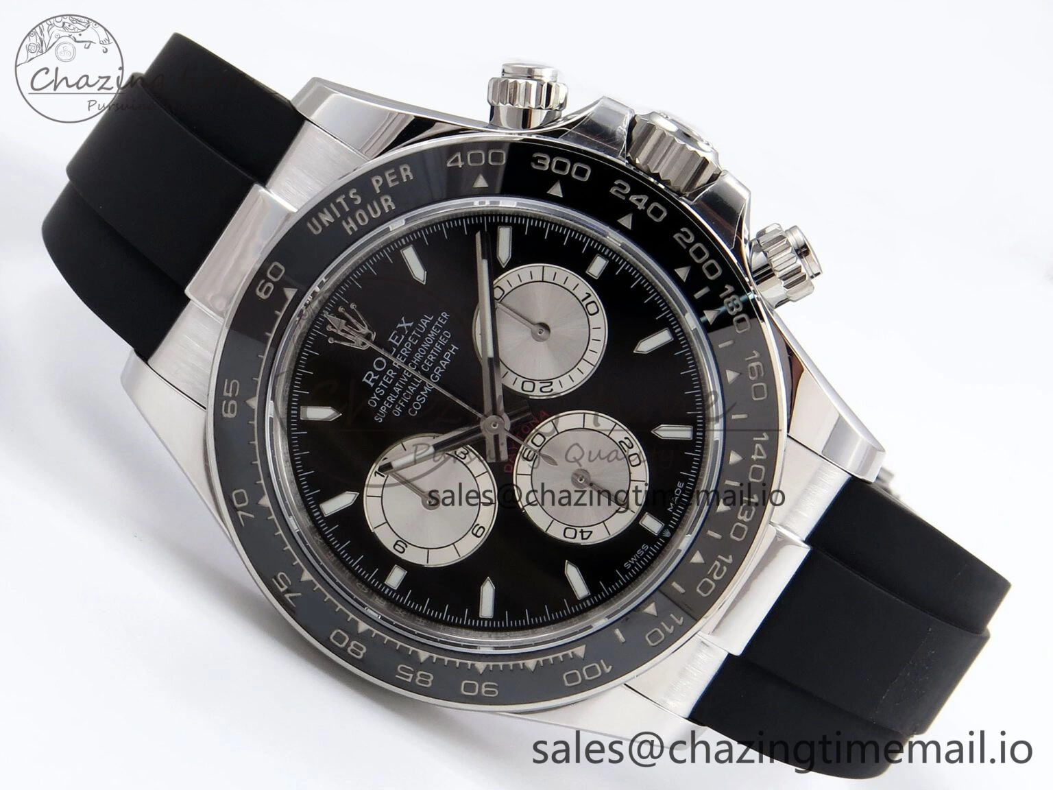 Daytona 126519 LN APSF 1:1 Best Edition Black Dial on Oysterflex Strap SH4131（Gain Weight） Sleek 1029