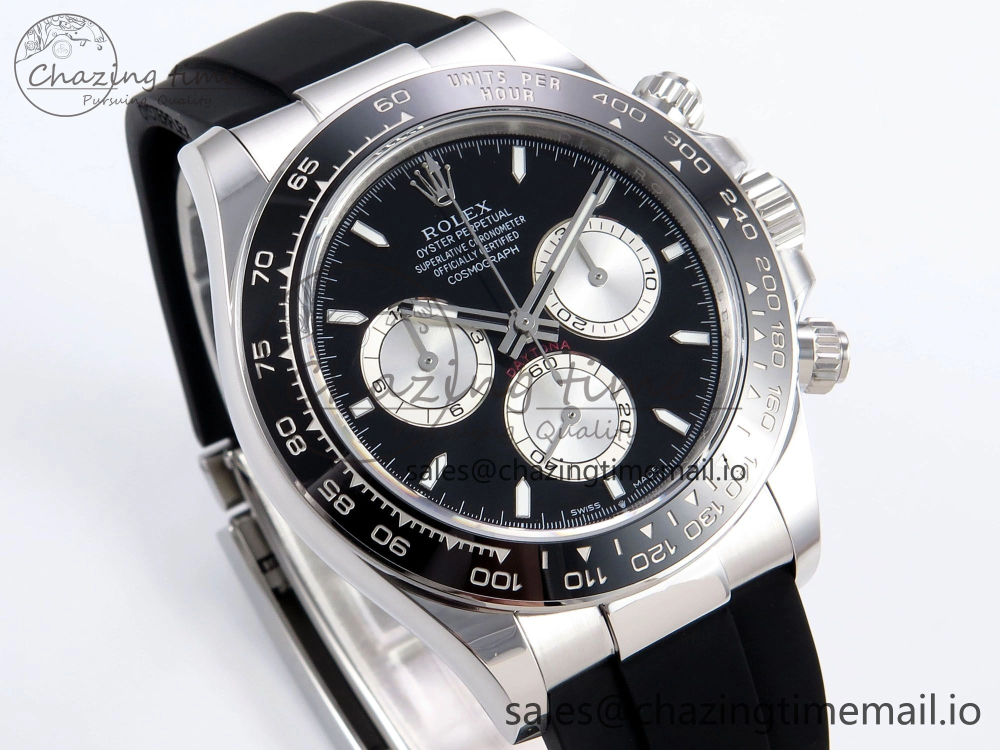 Daytona 126519 LN APSF 1:1 Best Edition Black Dial on Oysterflex Strap SH4131（Gain Weight） Sleek 1029
