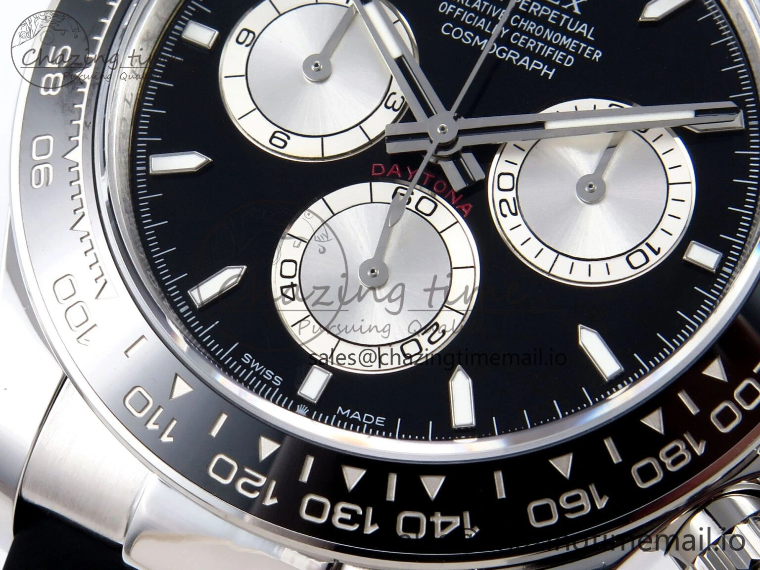 Daytona 126519 LN APSF 1:1 Best Edition Black Dial on Oysterflex Strap SH4131（Gain Weight） Sleek 1029