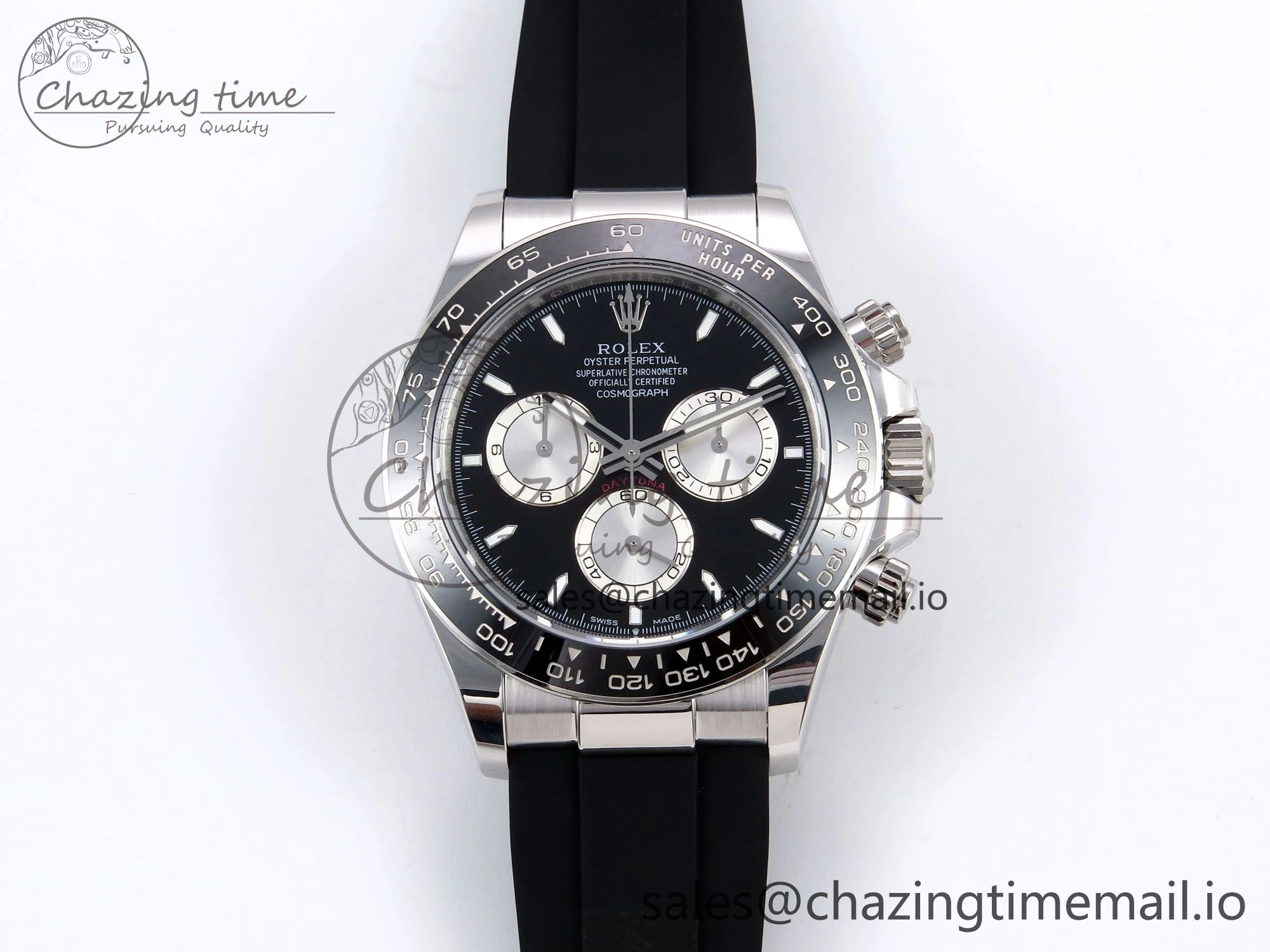 Daytona 126519 LN APSF 1:1 Best Edition Black Dial on Oysterflex Strap SH4131（Gain Weight） Sleek 1029