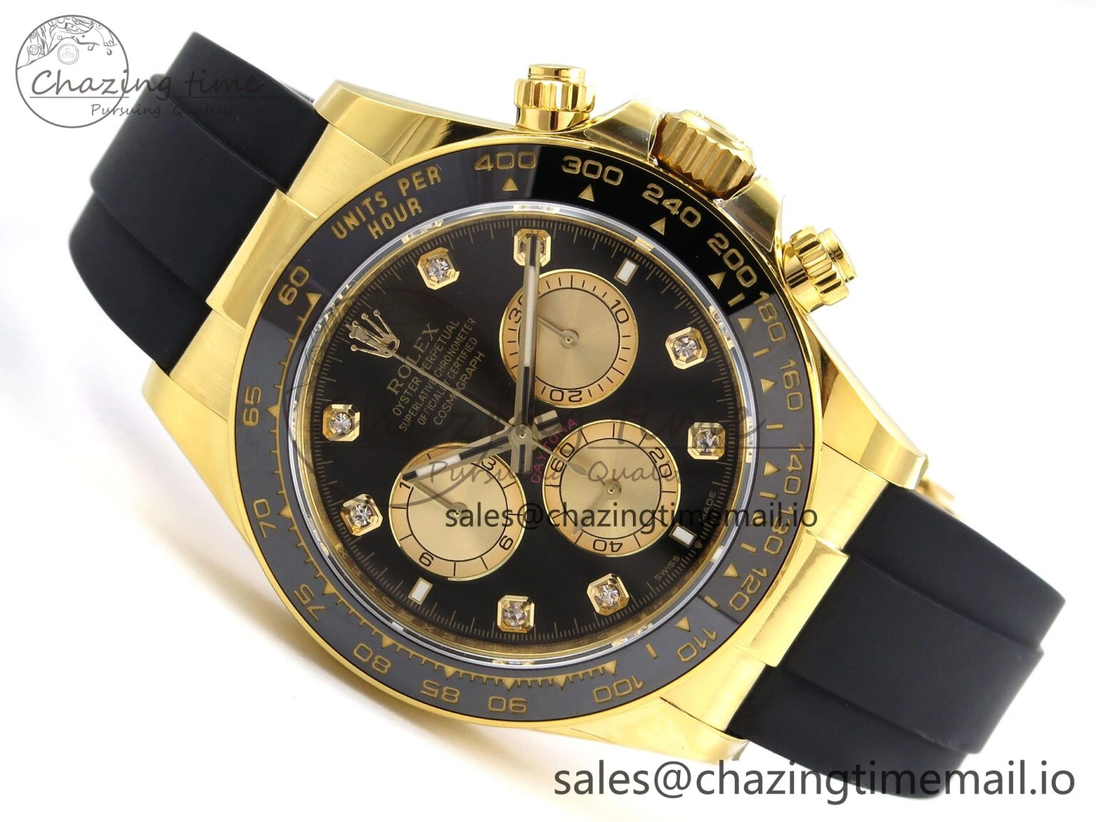 Daytona 126519 LN APSF 1:1 Best Edition Black Diamonds Dial on Oysterflex Strap SH4131（Gain Weight） Youthful 1031