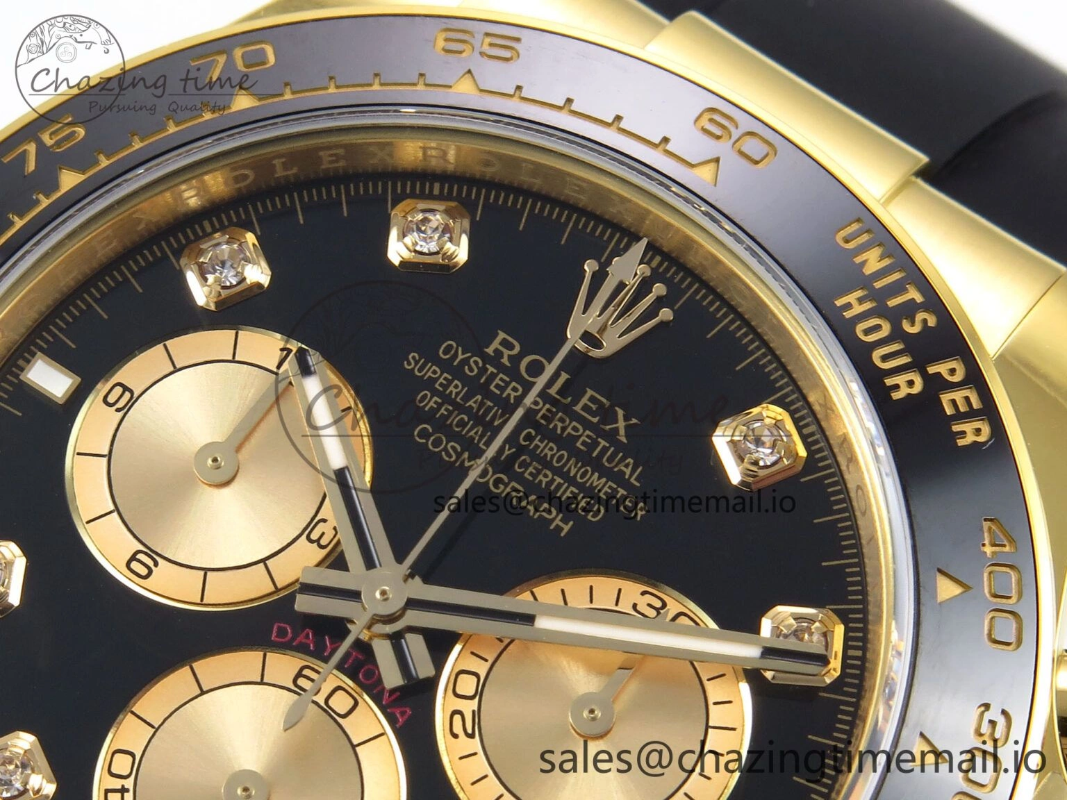Daytona 126519 LN APSF 1:1 Best Edition Black Diamonds Dial on Oysterflex Strap SH4131（Gain Weight） Youthful 1031