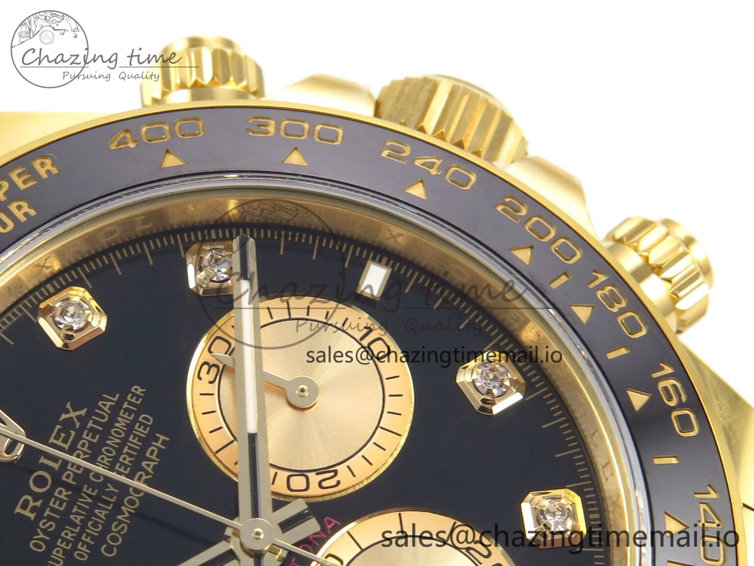 Daytona 126519 LN APSF 1:1 Best Edition Black Diamonds Dial on Oysterflex Strap SH4131（Gain Weight） Youthful 1031