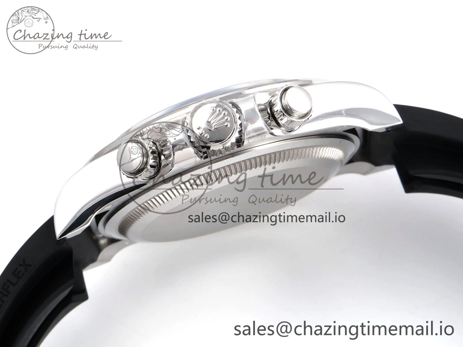 Durable Daytona 126519 LN APSF 1:1 Best Edition Black Diamonds Dial on Oysterflex Strap SH4131（Gain Weight） 1027