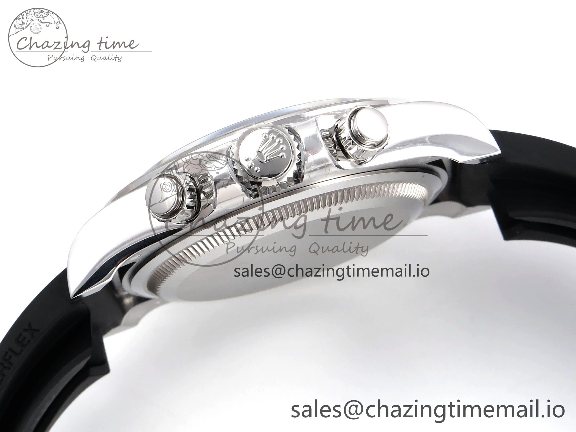 Durable Daytona 126519 LN APSF 1:1 Best Edition Black Diamonds Dial on Oysterflex Strap SH4131（Gain Weight） 1027
