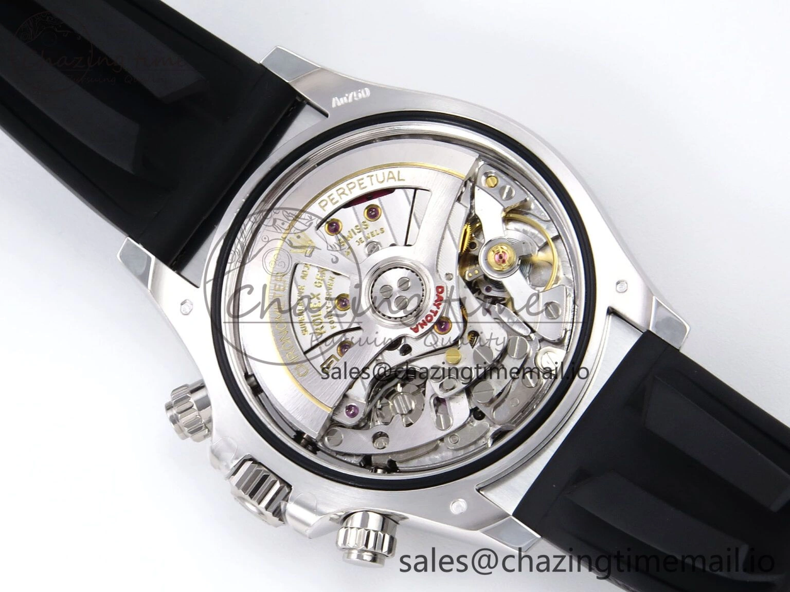 Durable Daytona 126519 LN APSF 1:1 Best Edition Black Diamonds Dial on Oysterflex Strap SH4131（Gain Weight） 1027