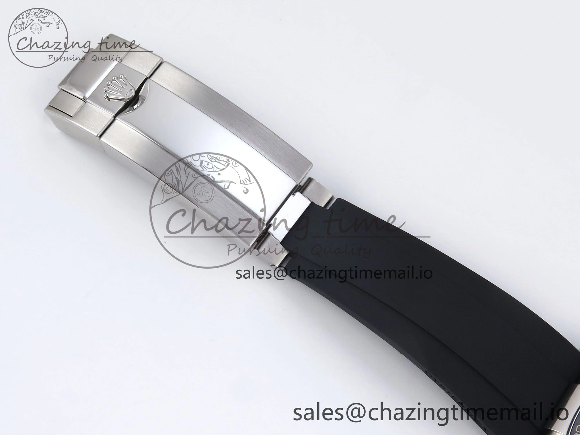 Refined Daytona 126519 QF+ 1:1 Best Edition 904L Steel Gray Dial on Black Rubber Strap SH 868