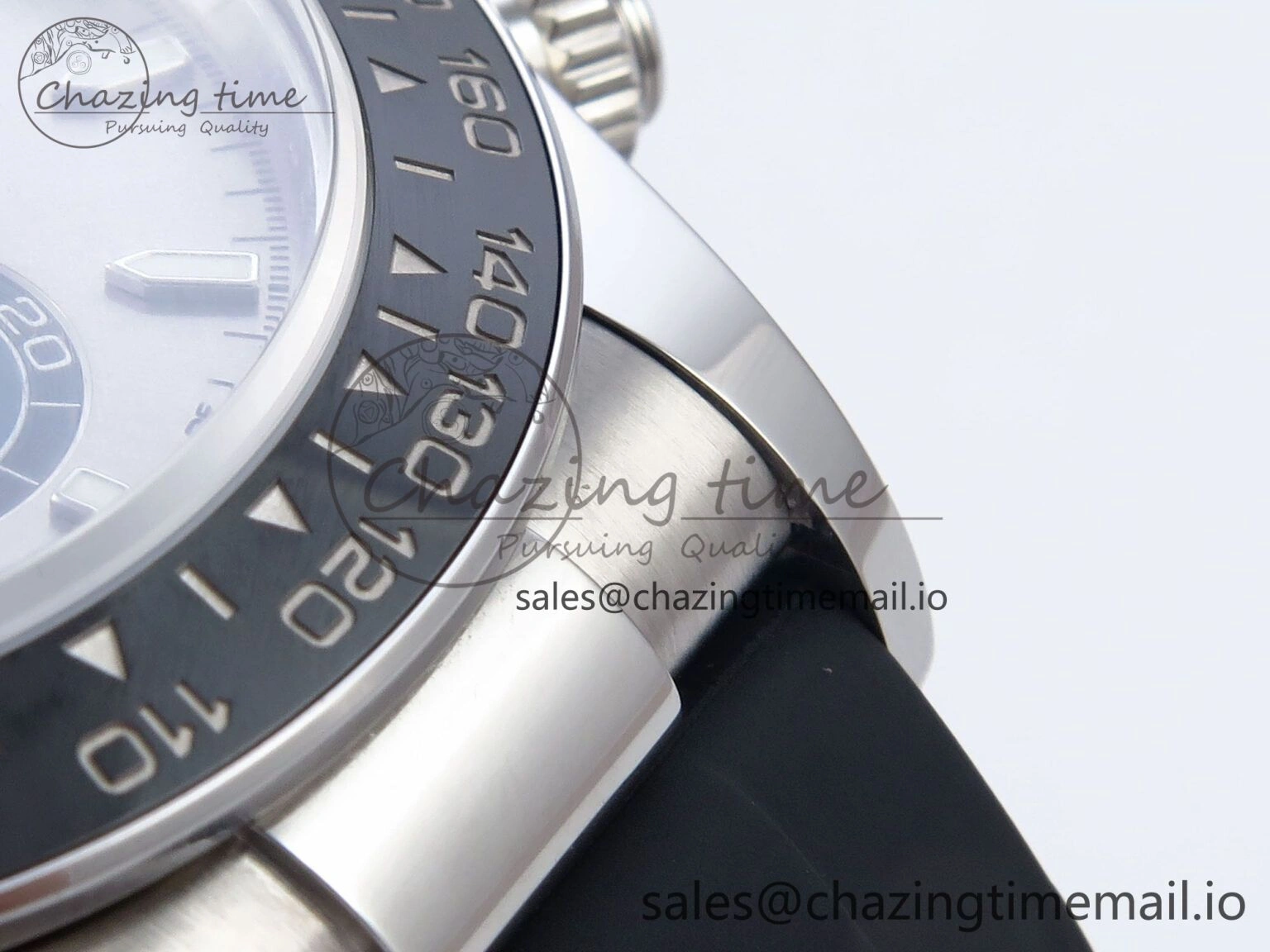 Refined Daytona 126519 QF+ 1:1 Best Edition 904L Steel Gray Dial on Black Rubber Strap SH 868