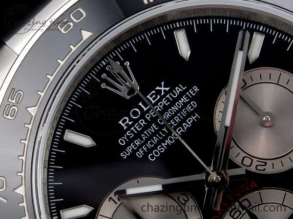 Daytona 126519 QF 1:1 Best Edition Black Silver Dial on Oysterflex Strap SH4131 V Sporty 1306