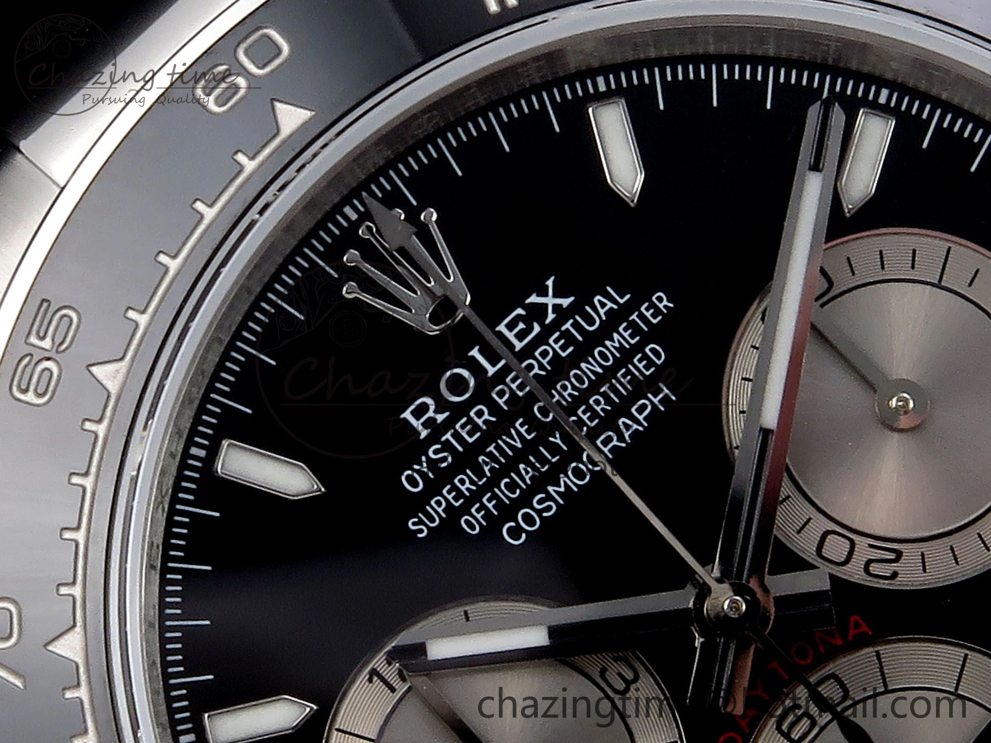 Daytona 126519 QF 1:1 Best Edition Black Silver Dial on Oysterflex Strap SH4131 V Sporty 1306