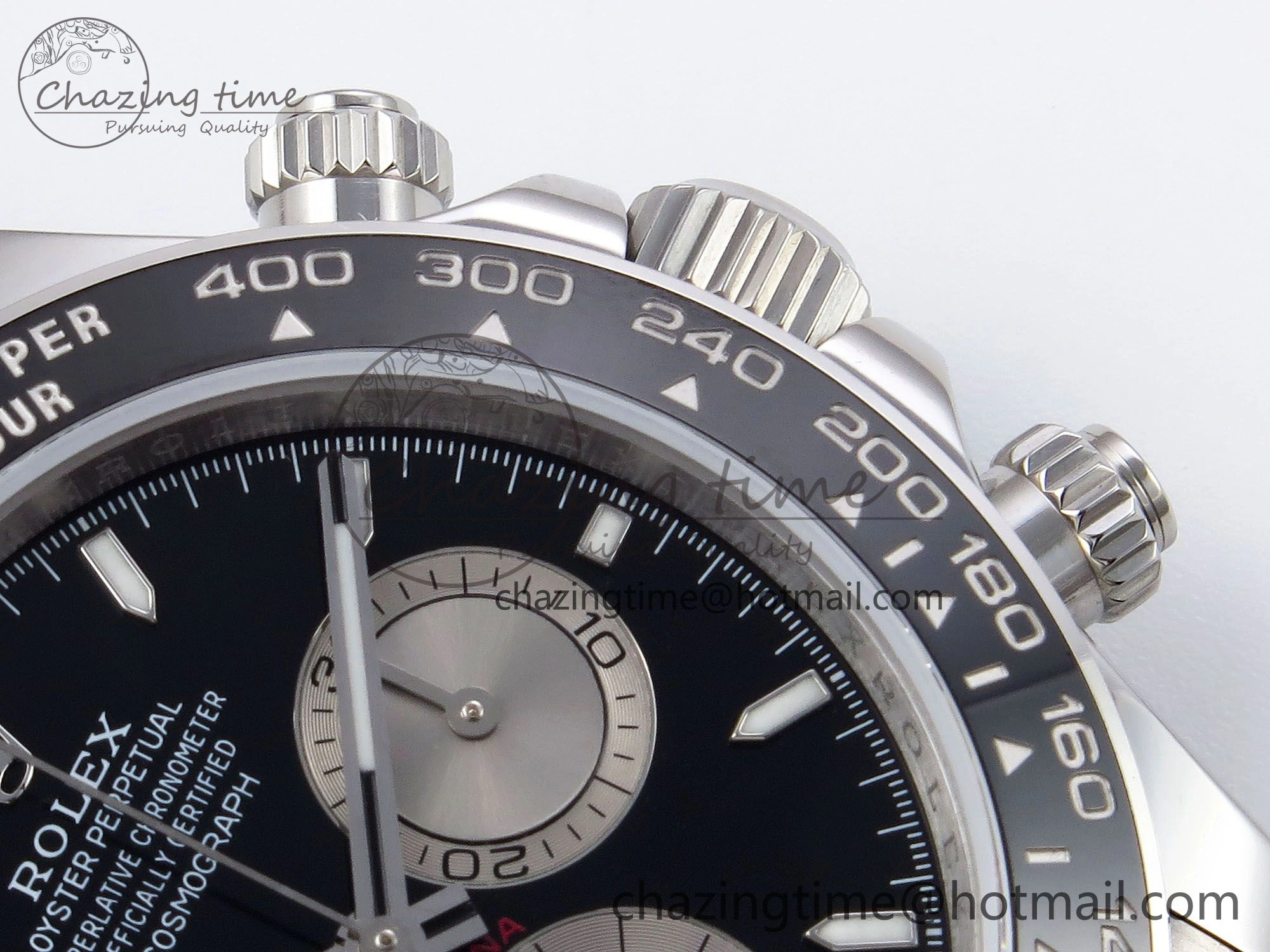 Daytona 126519 QF 1:1 Best Edition Black Silver Dial on Oysterflex Strap SH4131 V Sporty 1306