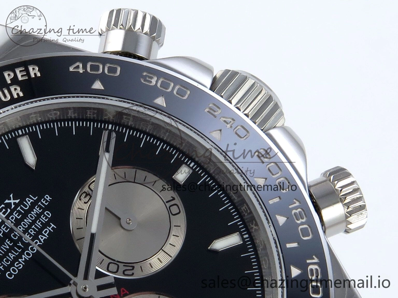 Daytona 126519 QF 1:1 Best Edition Black Silver Dial on Oysterflex Strap SH4131 V WaterResistant 704