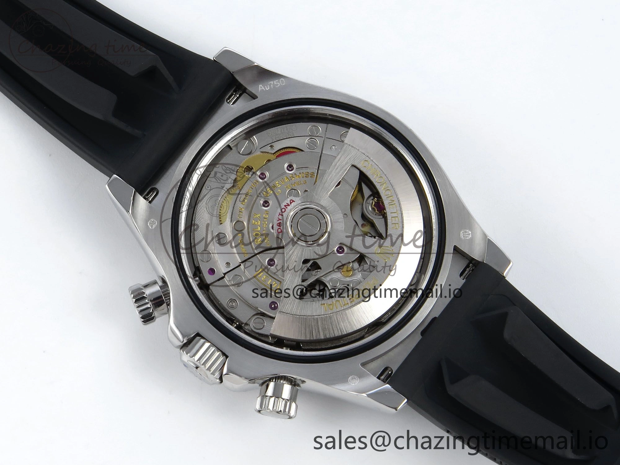 Daytona 126519 QF 1:1 Best Edition Black Silver Dial on Oysterflex Strap SH4131 V WaterResistant 704