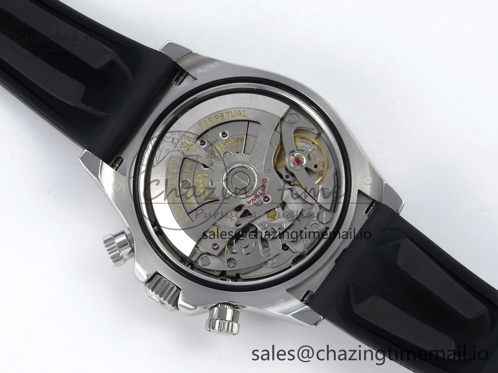 Daytona 126519 QF 1:1 Best Edition Black Silver Dial on Oysterflex Strap SH4131 V WaterResistant 704