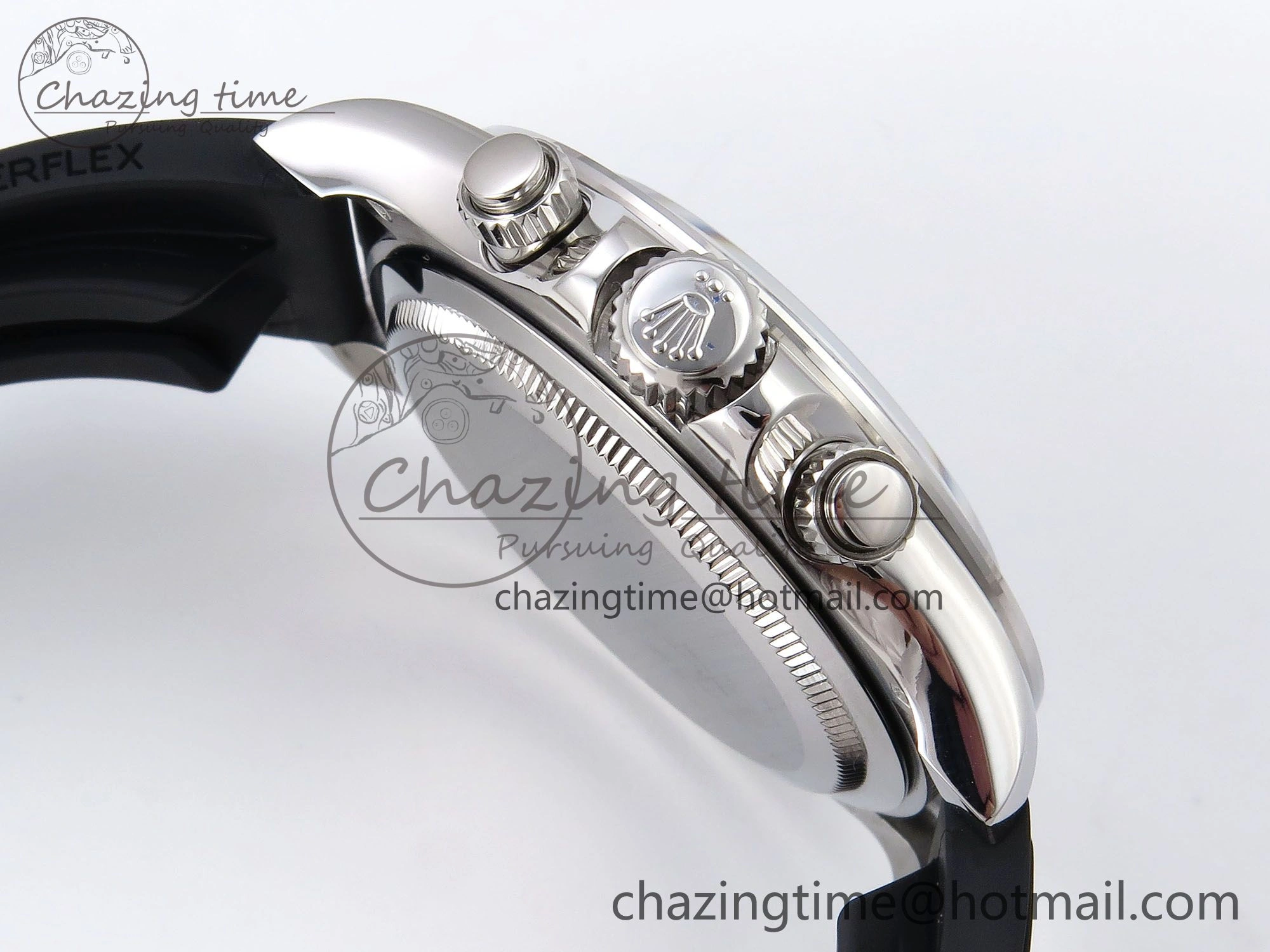 Casual Daytona 126519 QF 1:1 Best Edition Black Silver Diamonds Dial on Oysterflex Strap SH4131 V 1304