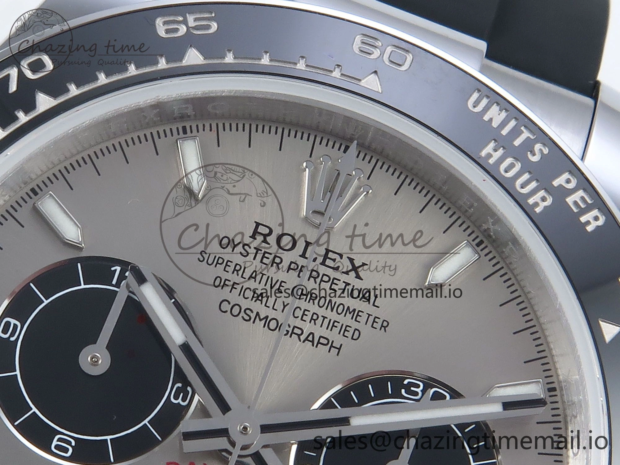 Daytona 126519 QF 1:1 Best Edition Gray Dial on Oysterflex Strap QF4131 V Attractive 341