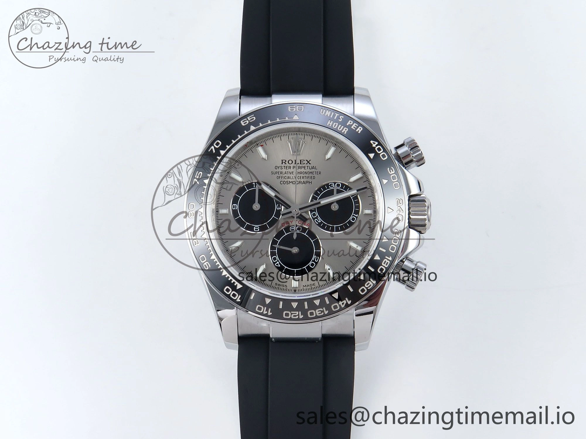Daytona 126519 QF 1:1 Best Edition Gray Dial on Oysterflex Strap QF4131 V Attractive 341