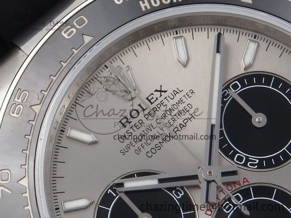 Daytona 126519 QF 1:1 Best Edition Gray Black Dial on Oysterflex Strap SH4131 V MoistureWicking 1305