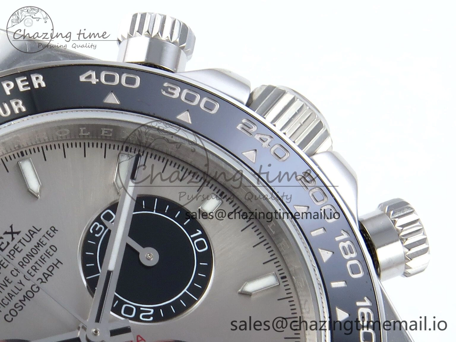 Attractive Daytona 126519 QF 1:1 Best Edition Gray Black Dial on Oysterflex Strap SH4131 V 705
