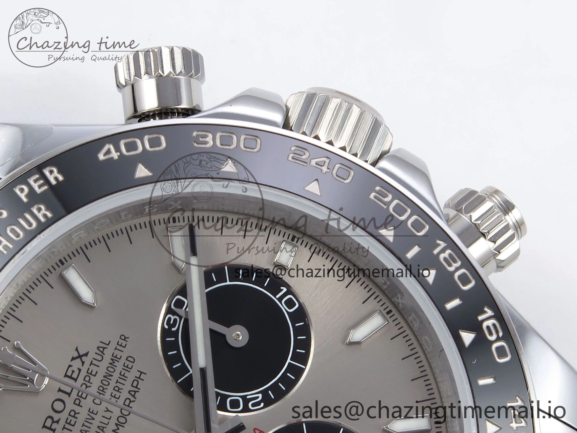 Daytona 126519 QF 1:1 Best Edition Gray Black Dial on Oysterflex Strap SH4131 V6（Gain Weight） QuickDry 1203
