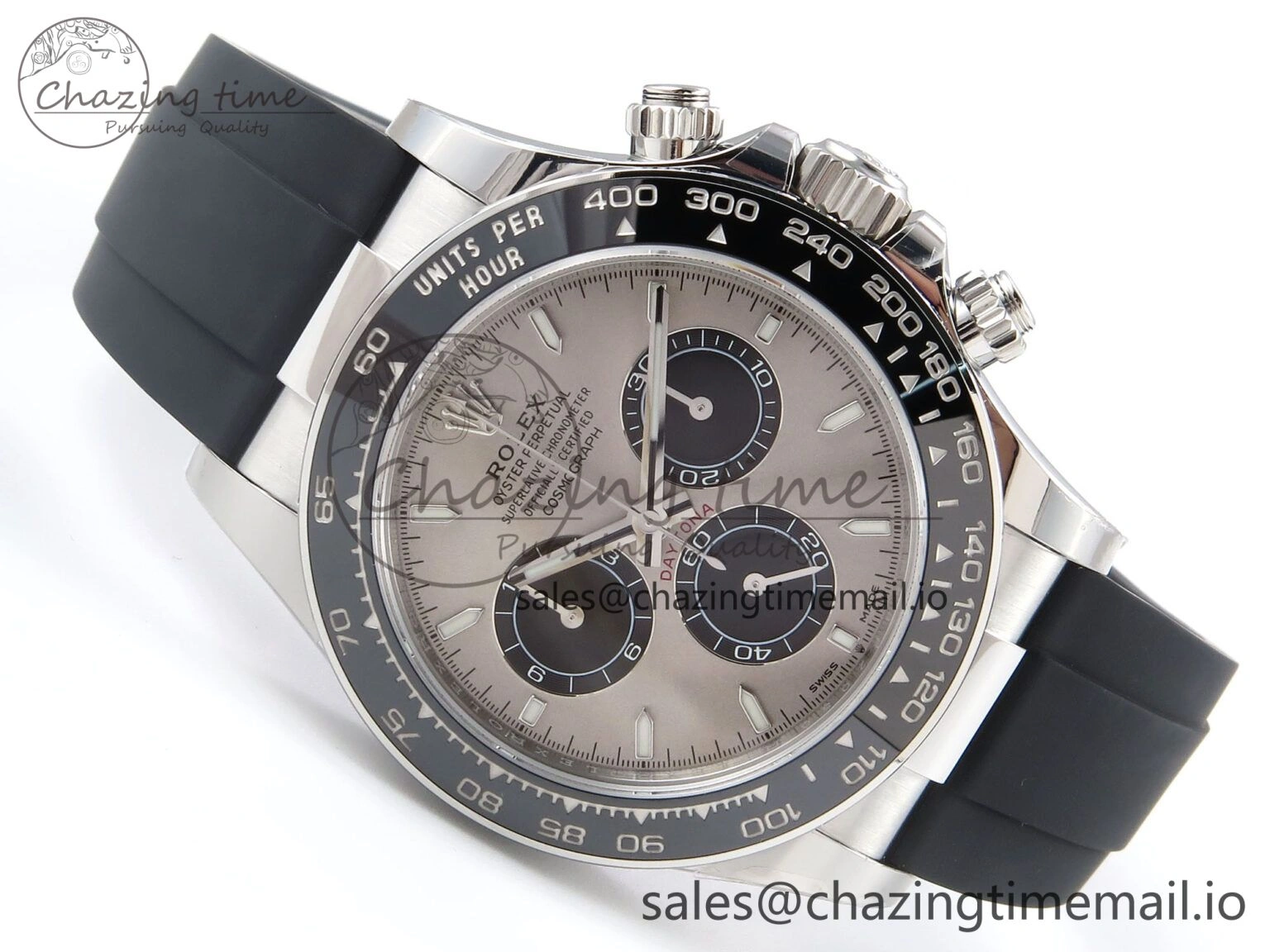 Daytona 126519 SBF 1:1 Best Edition Gray Dial on Oysterflex Strap DD GoodFit 953