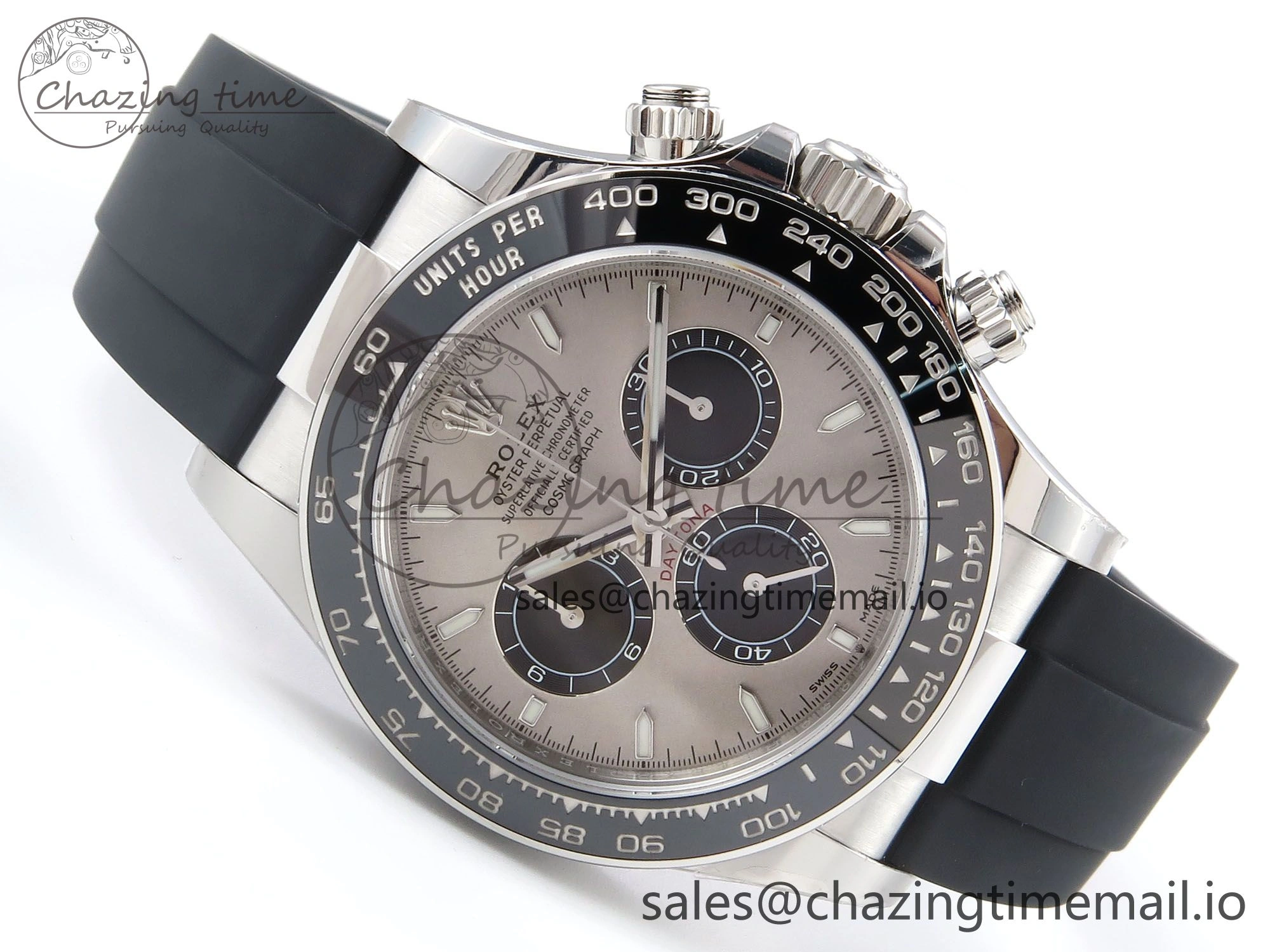 Daytona 126519 SBF 1:1 Best Edition Gray Dial on Oysterflex Strap DD GoodFit 953