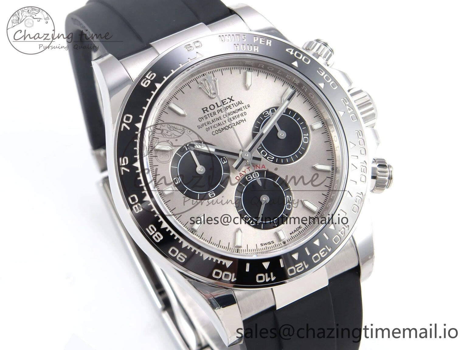 Daytona 126519 SBF 1:1 Best Edition Gray Dial on Oysterflex Strap DD GoodFit 953
