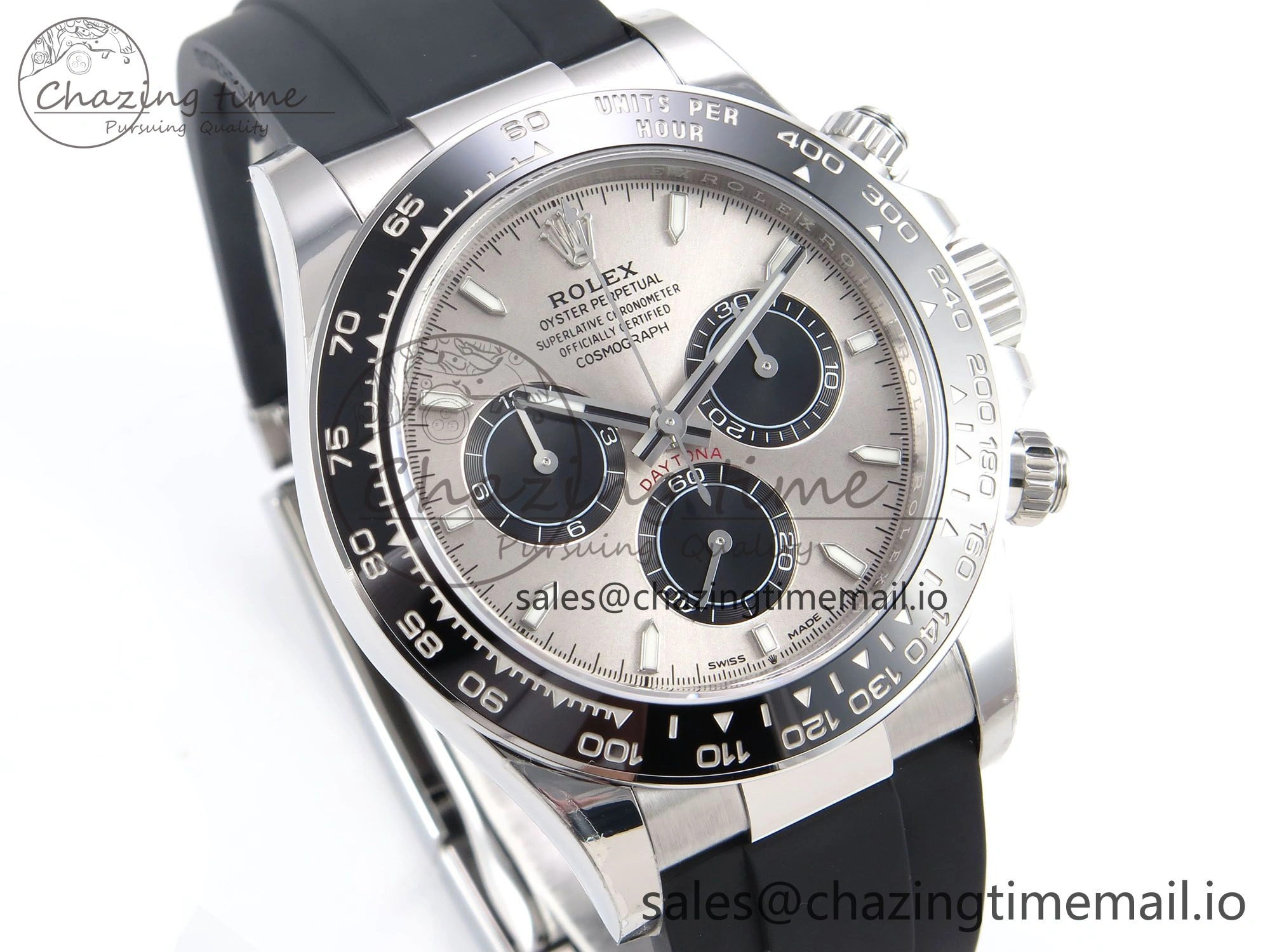 Daytona 126519 SBF 1:1 Best Edition Gray Dial on Oysterflex Strap DD GoodFit 953