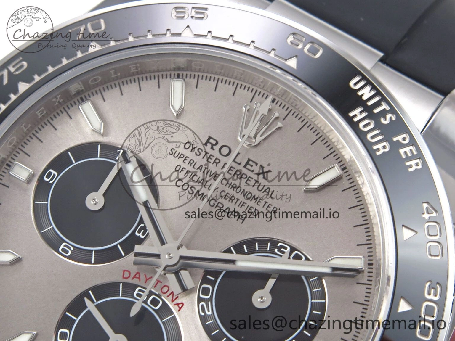 Daytona 126519 SBF 1:1 Best Edition Gray Dial on Oysterflex Strap DD GoodFit 953