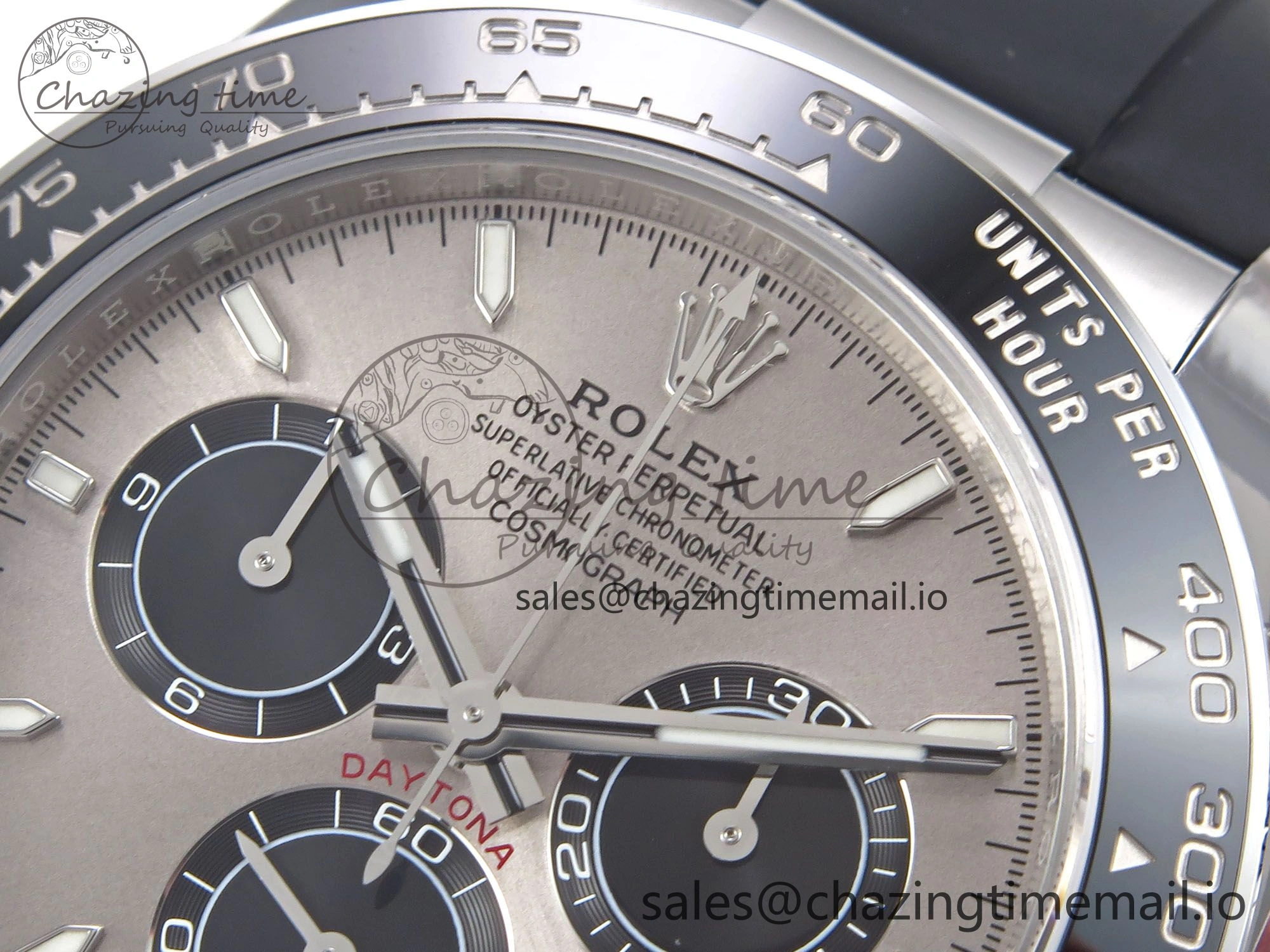 Daytona 126519 SBF 1:1 Best Edition Gray Dial on Oysterflex Strap DD GoodFit 953