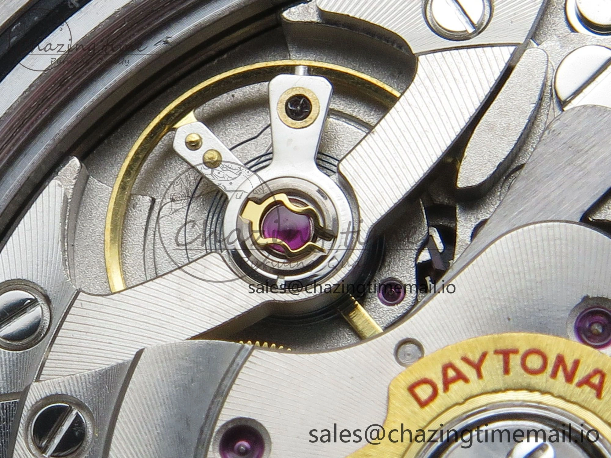 Durable Daytona 126519 SS Clean 1:1 Best Edition Black Ceramic Bezel Black Stick Dial on Oysterflex Rubber Strap DD 228