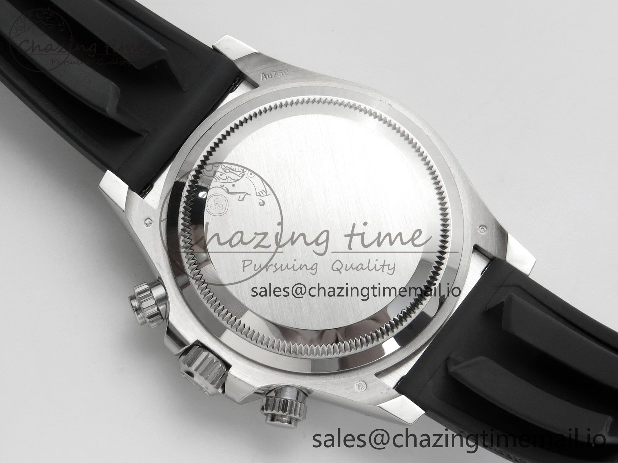 Daytona 126519 VSF 1:1 Best Edition Black Silver Diamonds Dial on Oysterflex Strap VS4131 V2 (Weighted) Lightweight 325