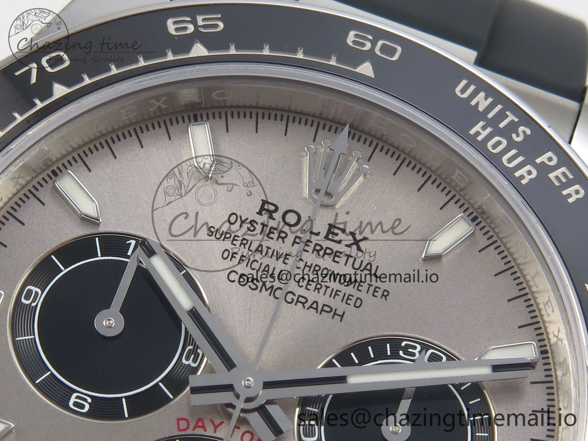 Reliable Daytona 126519 VSF 1:1 Best Edition Gray Black Dial on Oysterflex Strap VS4131 V2 (Weighted) 327
